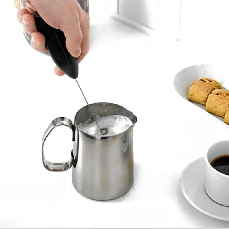 Batedor Elétrico Sem Fio - Wireless Milk Foamer & Coffee Mixer.