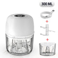 Mini Triturador Elétrico USB - Electric Food Chopper for Garlic & Vegetables.