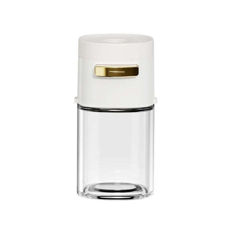 Pote de Temperos de Vidro 180ml - Press-Type Salt Control Bottle.