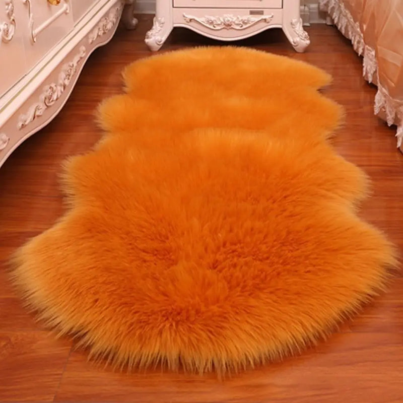 Faux Sheepskin Rug - Macio e Decorativo