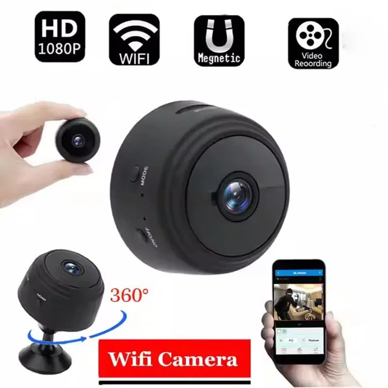 A9 Mini IP Camera | 1080p, Wireless, Wifi, Segurança