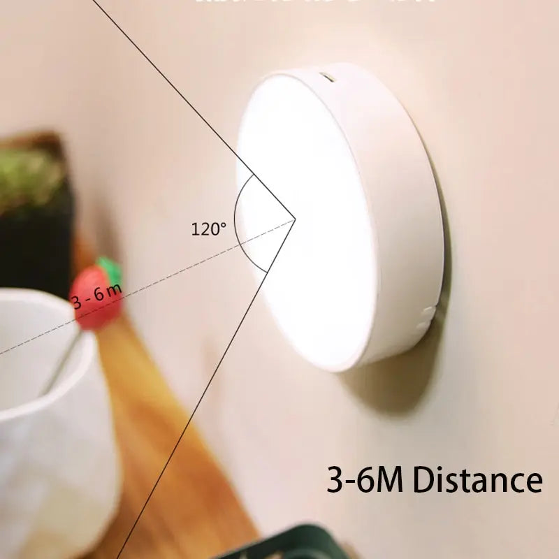 LED Smart Night Lamp | Sensor, USB, Sem Fio, Magnético