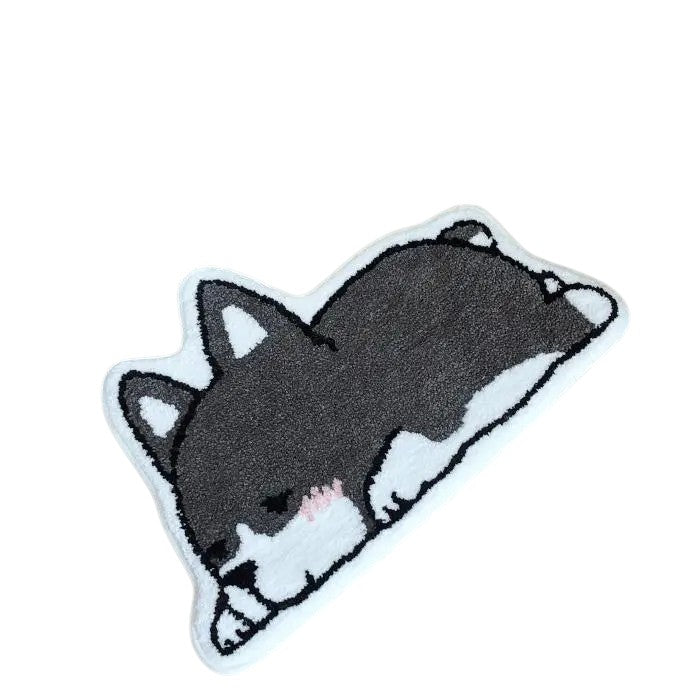 VIKAMA Cartoon Rug - Toque Suave e Absorvente