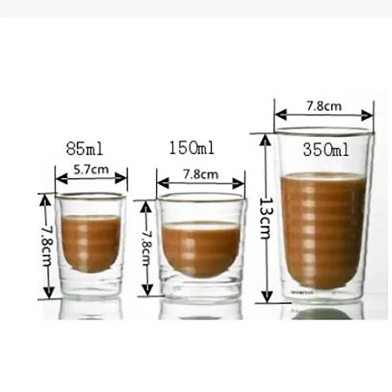 Copos Nespresso | Dupla Parede, Resistente ao Calor, Criativo