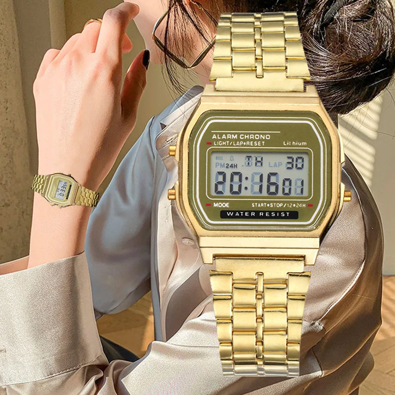 Casio Elegant Digital Watch | Women, Stainless Steel, Business