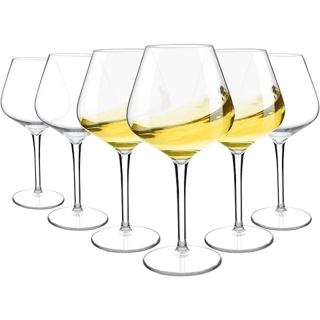 Copos MICHLEY | 2/4/6PCS, Plástico Tritan, Inquebrável, Vinho, Casamento